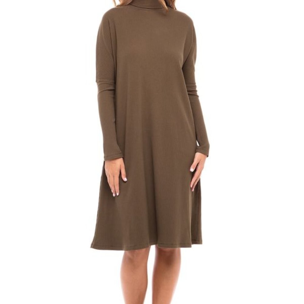 Turtleneck dress